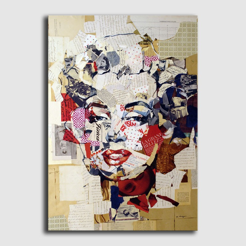 Marilyn Monroe Quadre Collage De Carme Magem