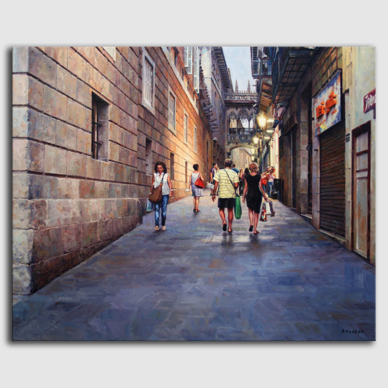 Calle del Bisbe - Barcelona